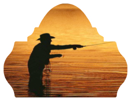 DARAY L 321 BZ Gone Fishing (Man) Bronze